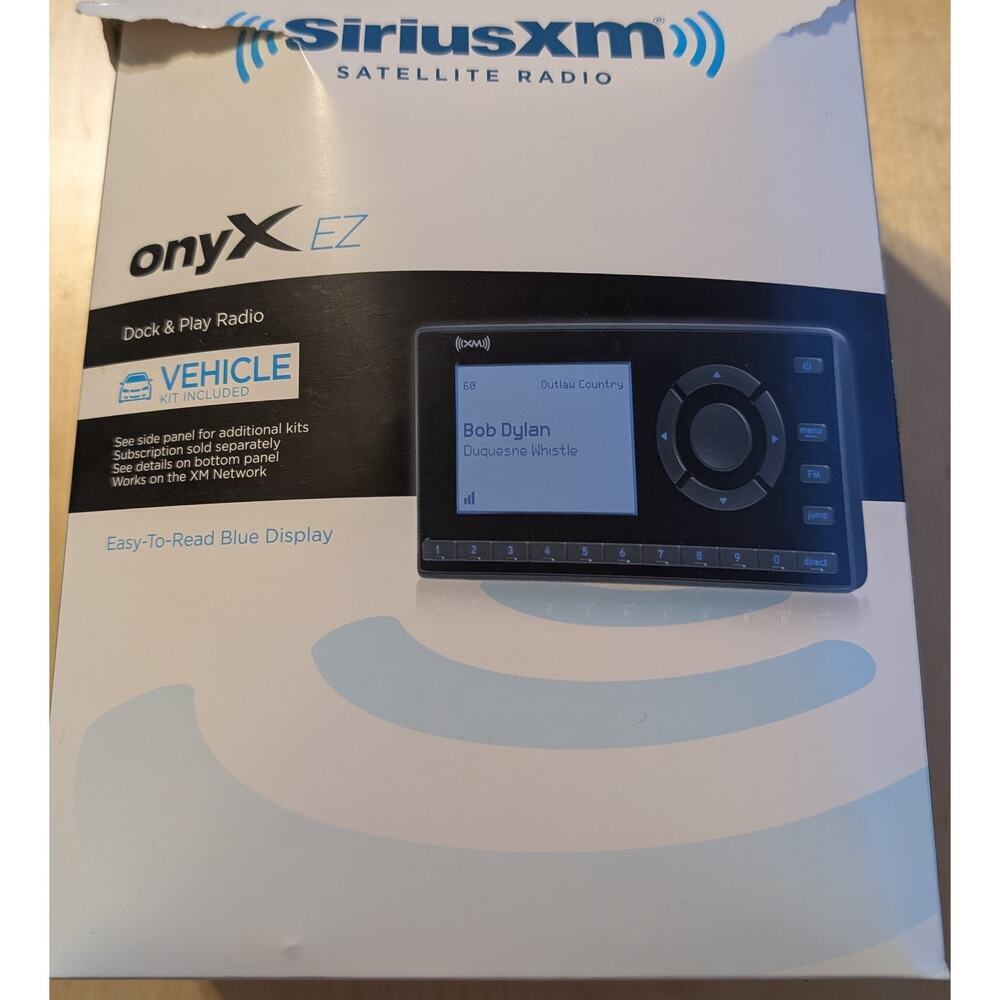 🧨Sirius XM Radio Onyx EZ